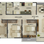 TIPO 2 93,40 M TORRE B